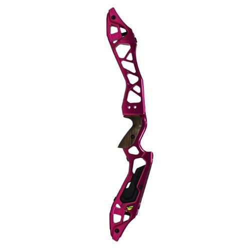Рукоятка KINETIC RISERS CNC ELEZO 25" RH ANODIZED PINK INCLUDING BLACK WEIGHT