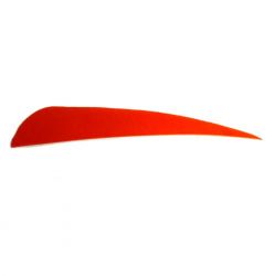 Натуральное оперение для стрел SKYLON FEATHERS ROUND 4" RW ORANGE комплект 24 штуки