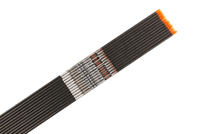 Древки EASTON CARBON AXIS SPT 260 WITH 5MM X-NOCK AND ALU HALF-OUT INSERT 12 штук