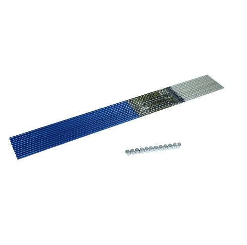 Древки EASTON ALU RX7 2214/475 BLUE/SILVER комплект 12 штук