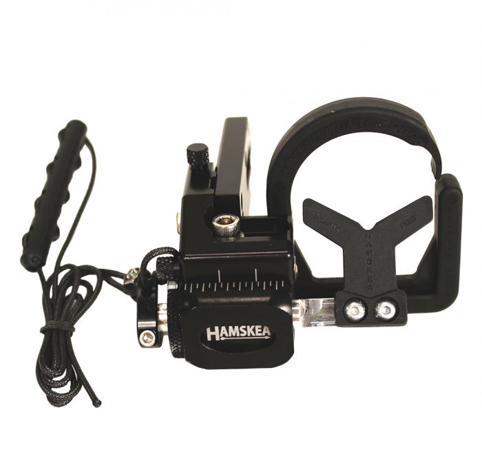 Полочка для блочного лука HAMSKEA COMPOUND DROP AWAY RESTS HYBRID HUNTER PRO MICRO-TUNE FULL BLACK LH - 00610