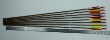 Набор готовых стрел BEMAN CARBON Centershot 400 8 штук
