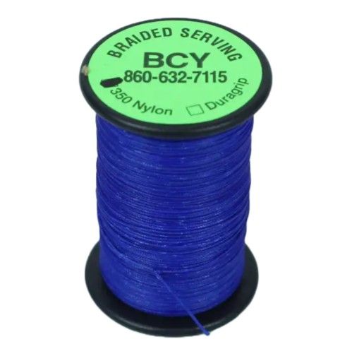 Нить для обмотки BCY SERVING MATERIAL BRAIDED 350 JIG BLUE