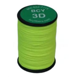 Нить для обмотки BCY SERVING MATERIAL *3D DIA .016" JIG FLO YELLOW